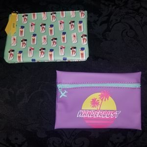 Ipsy Wanderlust & Summery makeup clutch